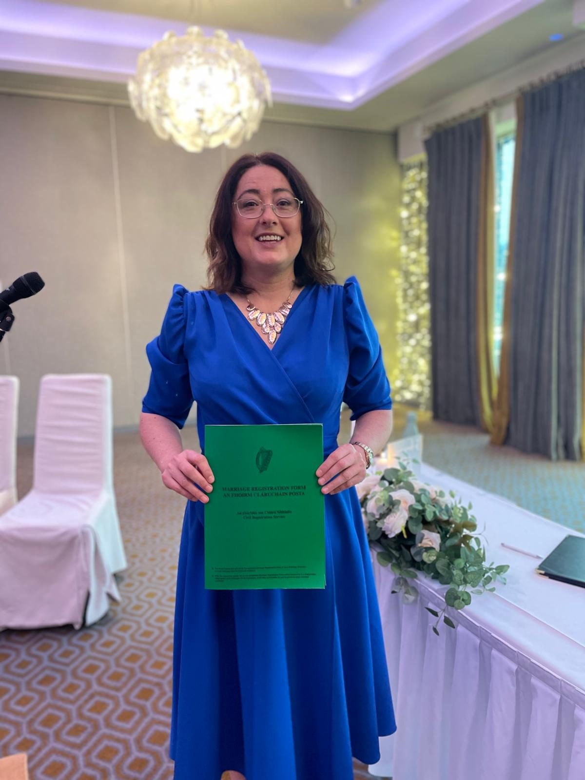 Mairead Vaughan at Riverside Park Hotel